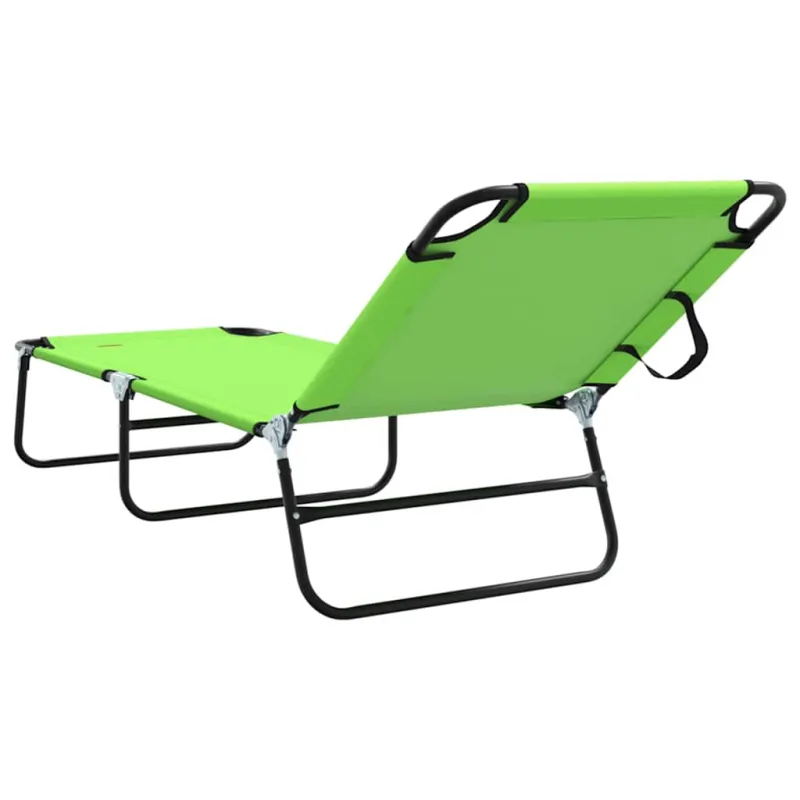 Sulankstomas gultas 2 pcs Žalia 188 x 57 x 86,5 cm Poliesteris