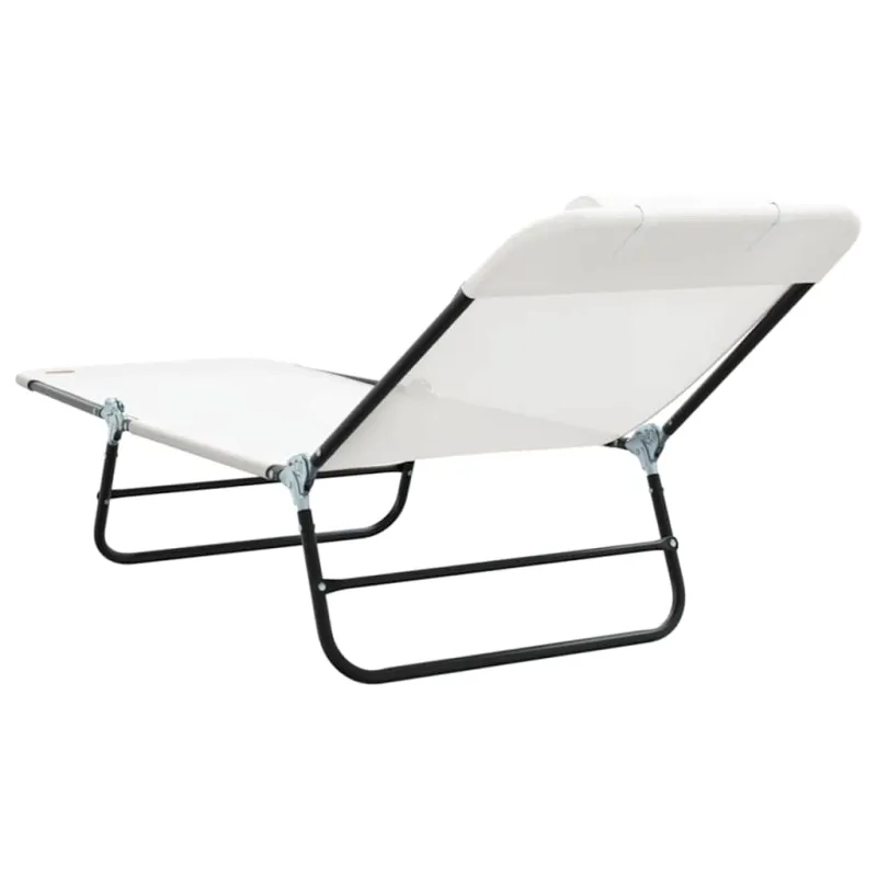 Sulankstomas gultas Kreminė 182 x 55 x 85,5 cm Tekstilenas