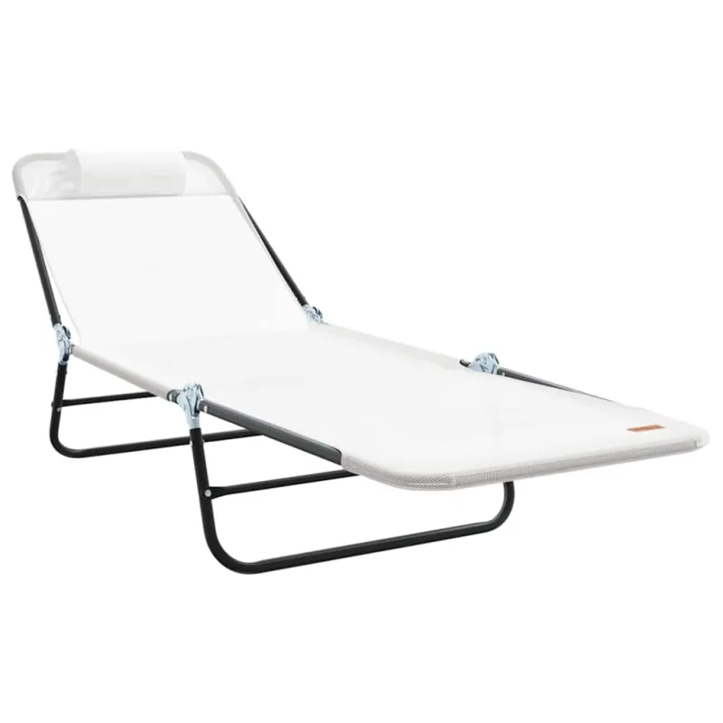 Sulankstomas gultas 2 pcs Kreminė 182 x 55 x 85,5 cm