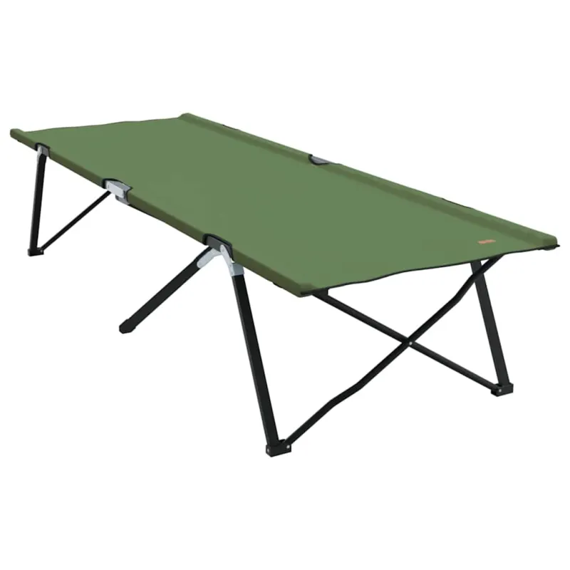 Sulankstoma Kempingo Lova 2 pcs Žalia 206 x 76 x 74 cm