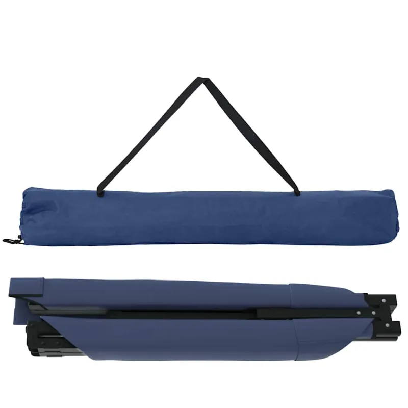 Sulankstoma Kempingo Lova 2 pcs Mėlyna 193 x 69 x 45 cm