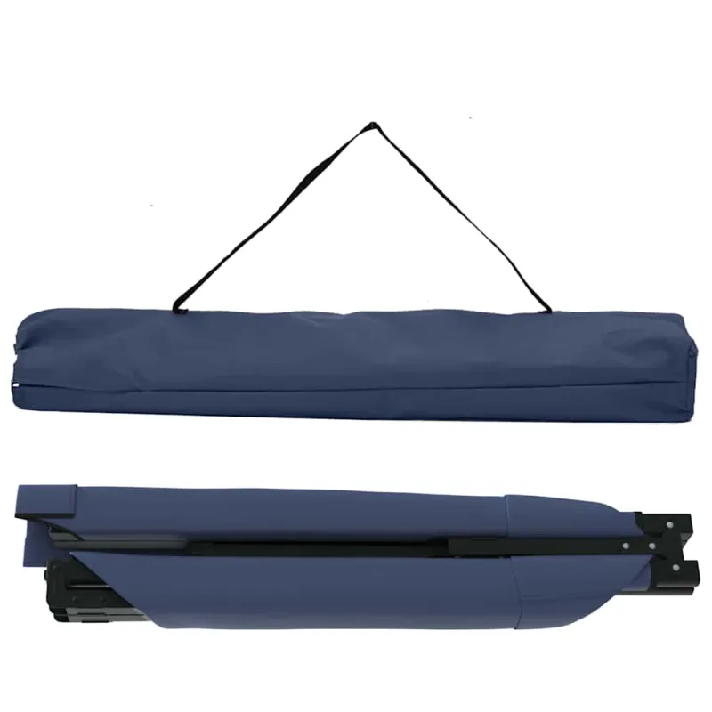 Sulankstoma Kempingo Lova 2 pcs Mėlyna 210 x 80 x 46 cm