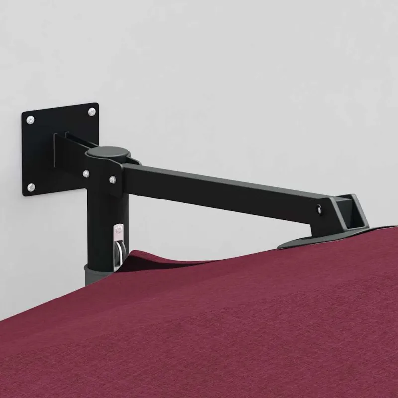 Sodo skėtis Bordo raudona 248 x 248 x 148 cm