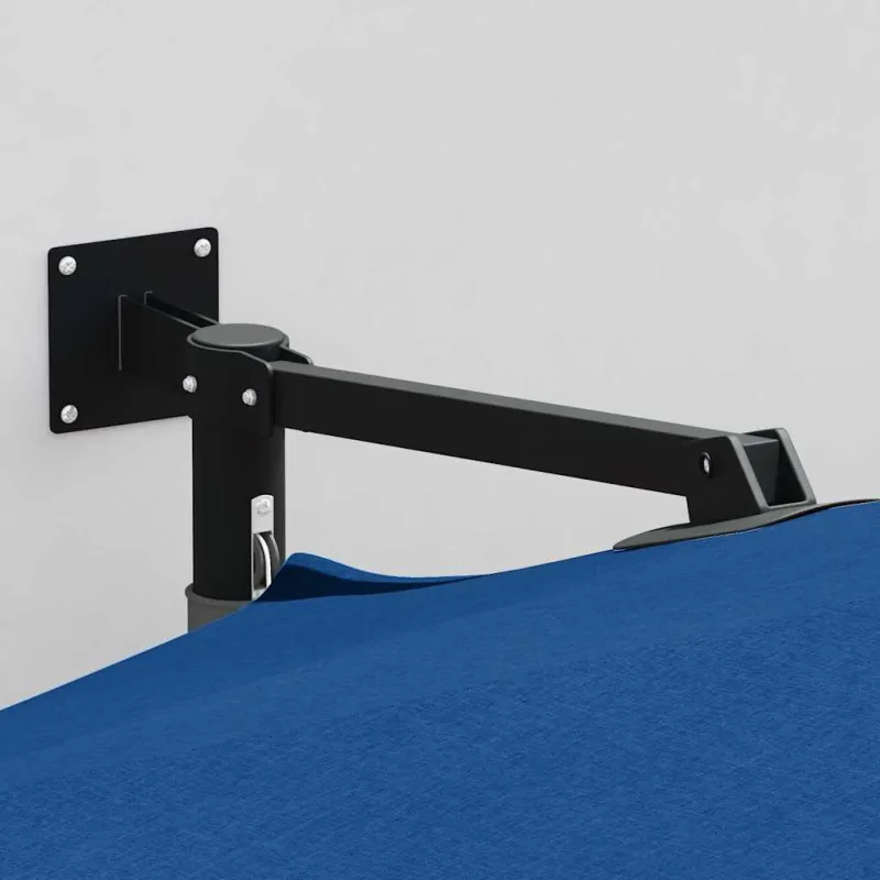 Sodo skėtis Azurblau 248 x 248 x 148 cm Poliesteris ir plienas