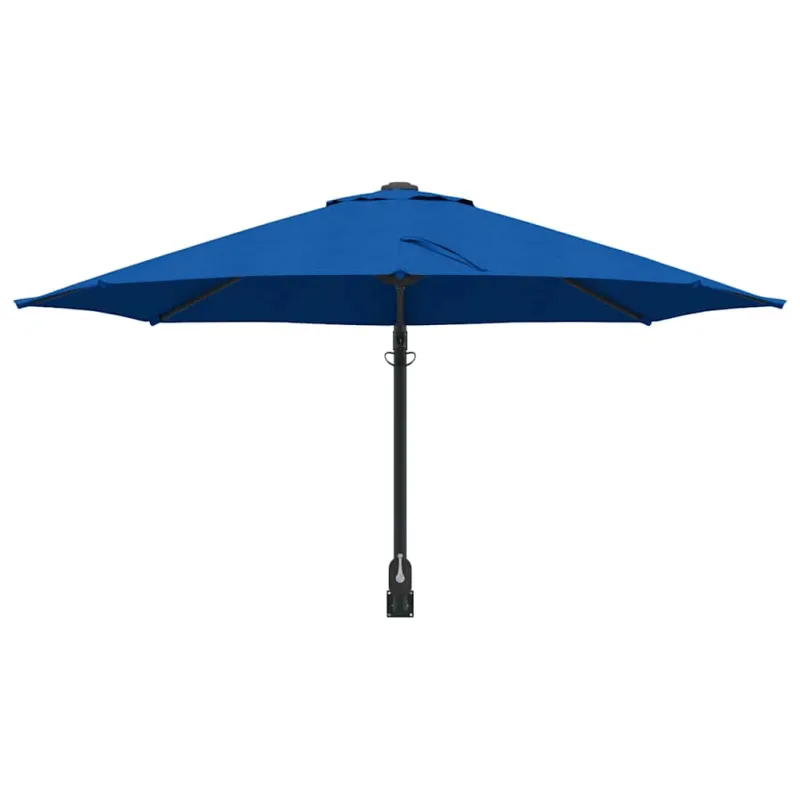 Sodo skėtis Azurblau 248 x 248 x 148 cm Poliesteris ir plienas