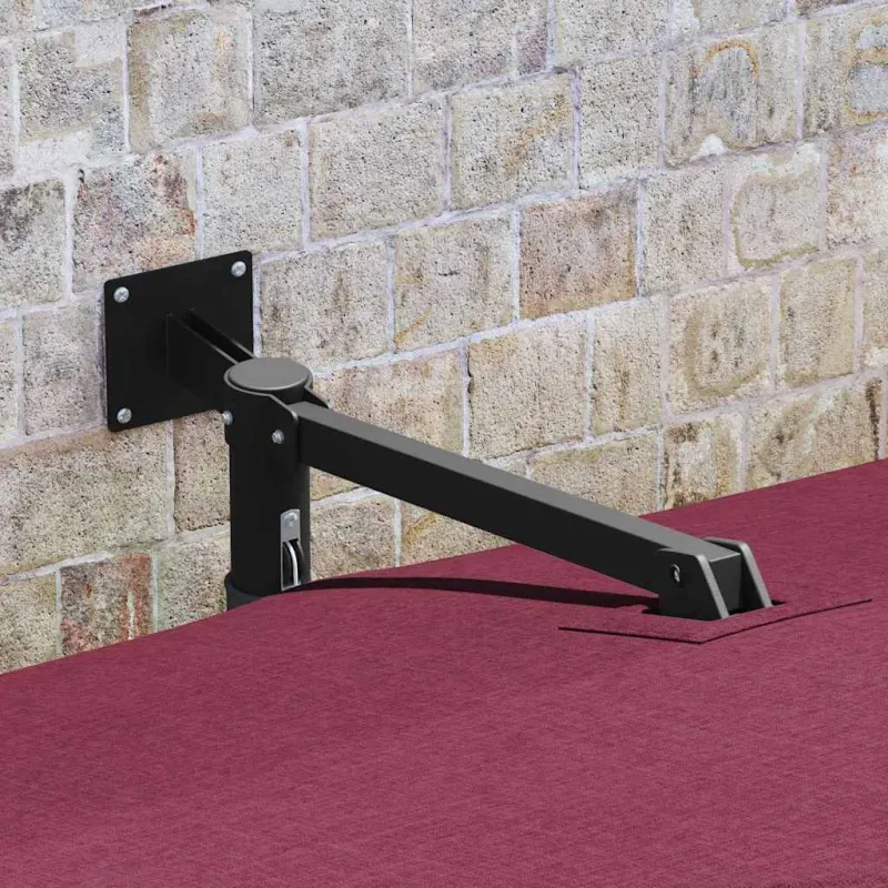 Sodo skėtis Bordo raudona 248,5 x 247,5 x 160 cm