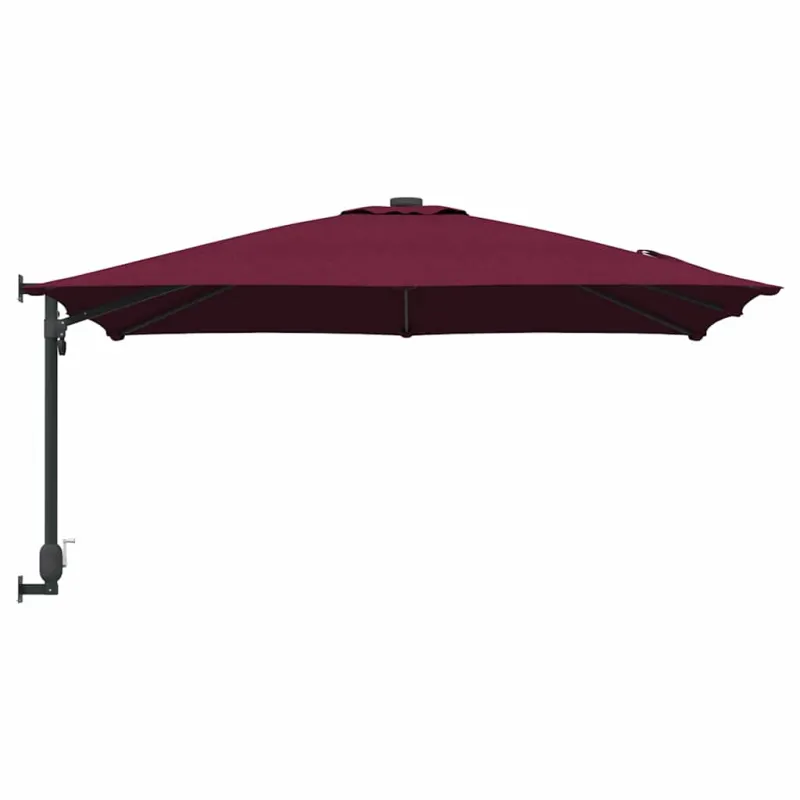 Sodo skėtis Bordo raudona 248,5 x 247,5 x 160 cm