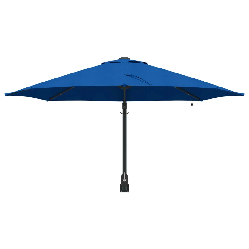 Sodo skėtis Azurblau 248 x 248 x 148 cm Poliesteris ir plienas