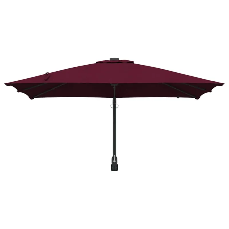 Sodo skėtis Bordo raudona 248,5 x 247,5 x 160 cm