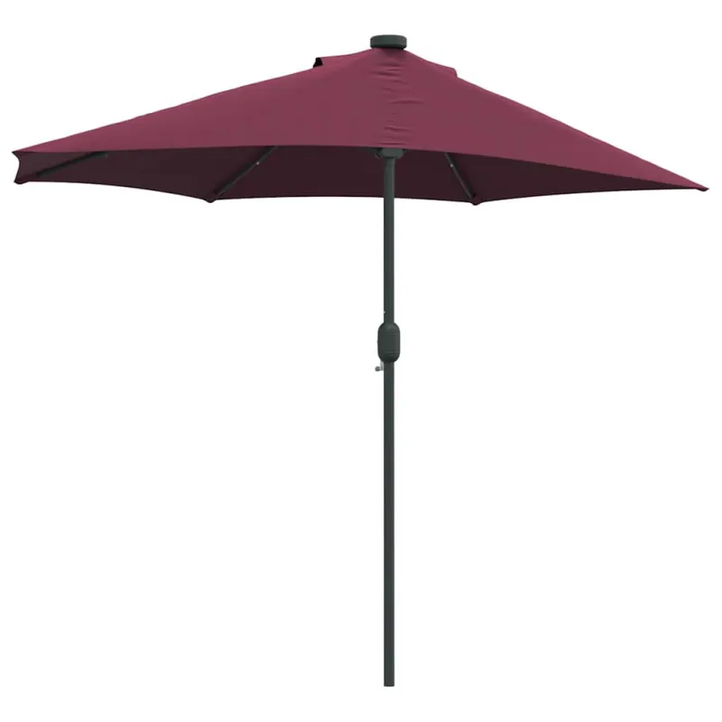 Sodo skėtis Bordo raudona 294 x 150 x 223 cm
