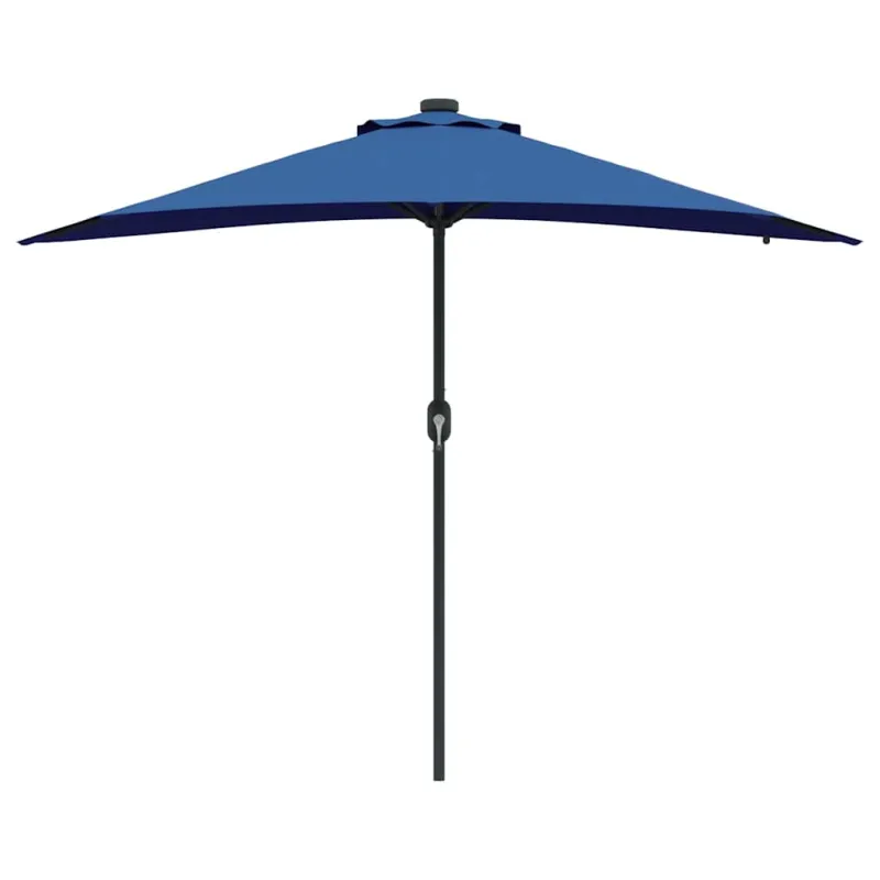 Sodo skėtis Azurblau 294 x 150 x 223 cm Poliesteris ir plienas