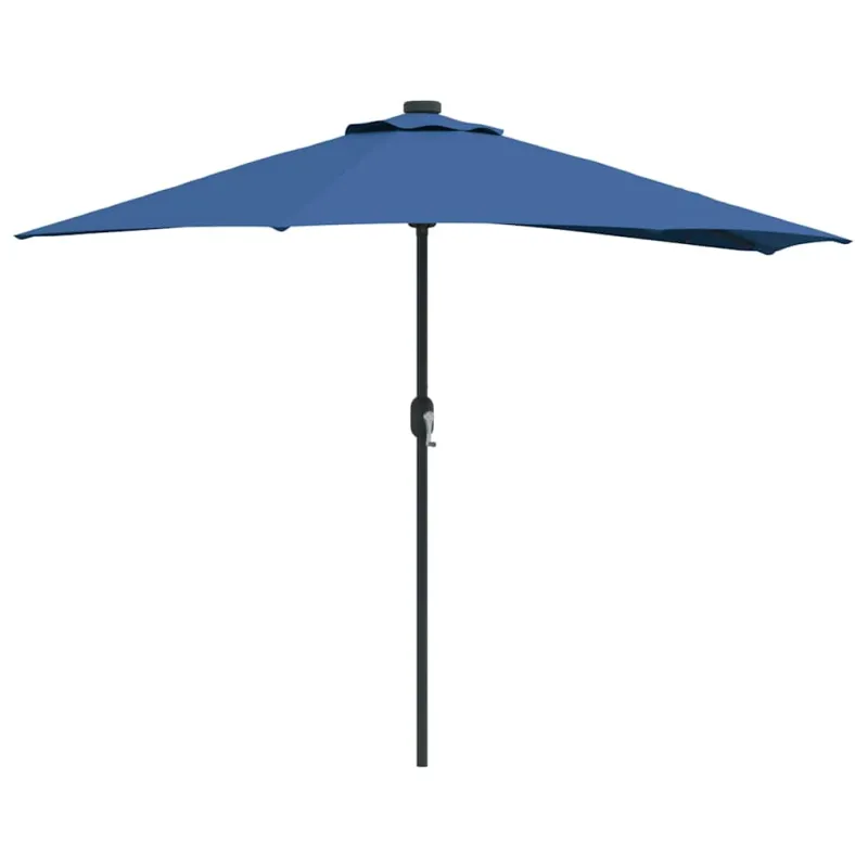 Sodo skėtis Azurblau 294 x 150 x 224 cm Poliesteris ir plienas