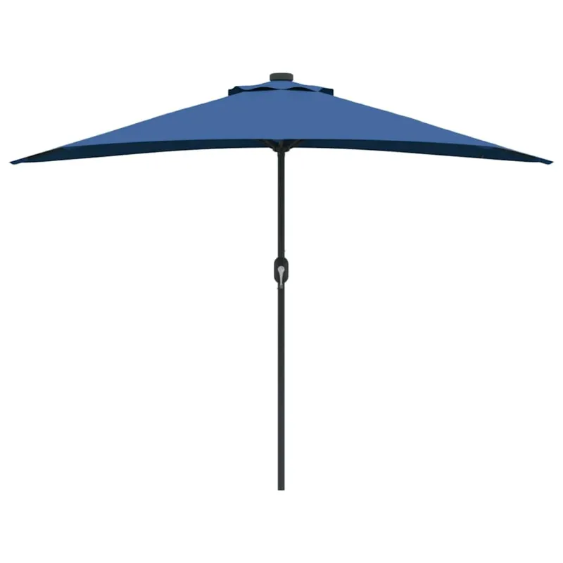 Sodo skėtis Azurblau 294 x 150 x 224 cm Poliesteris ir plienas