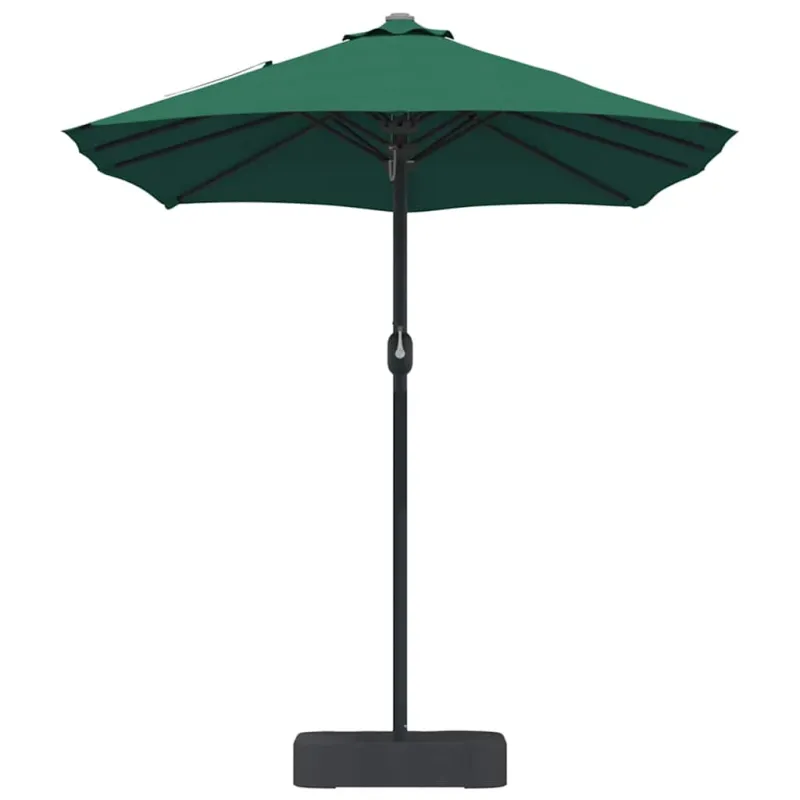Sodo skėtis Žalia 385 x 209 x 244 cm Poliesteris ir plienas