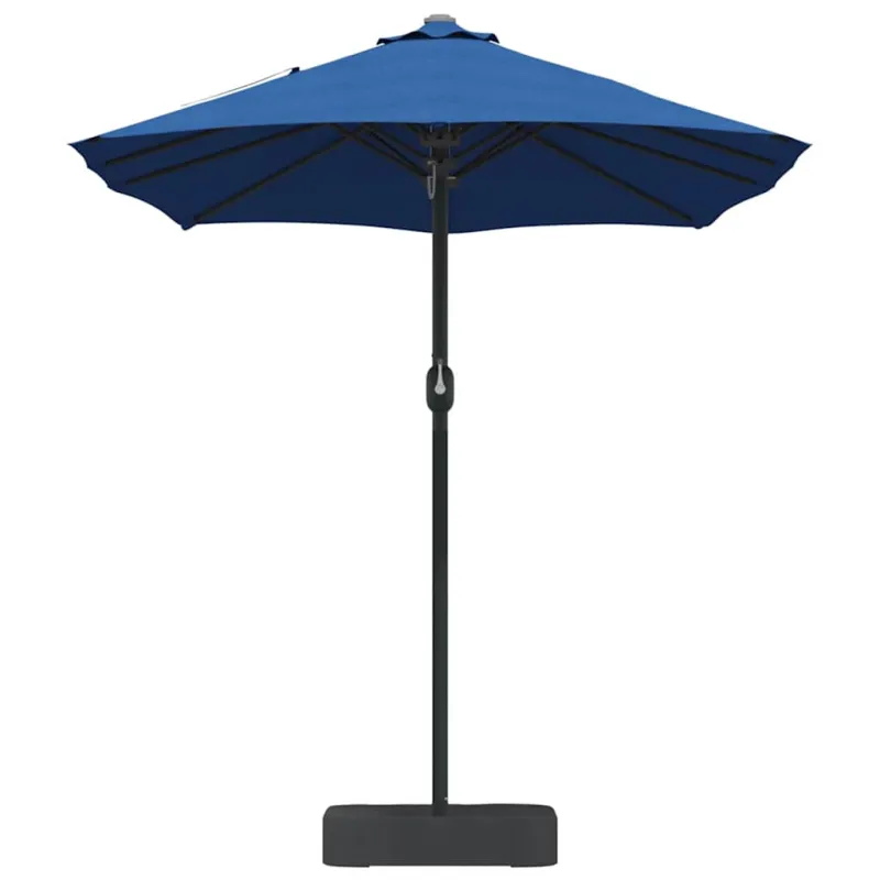 Sodo skėtis Azurblau 385 x 209 x 244 cm Poliesteris ir plienas