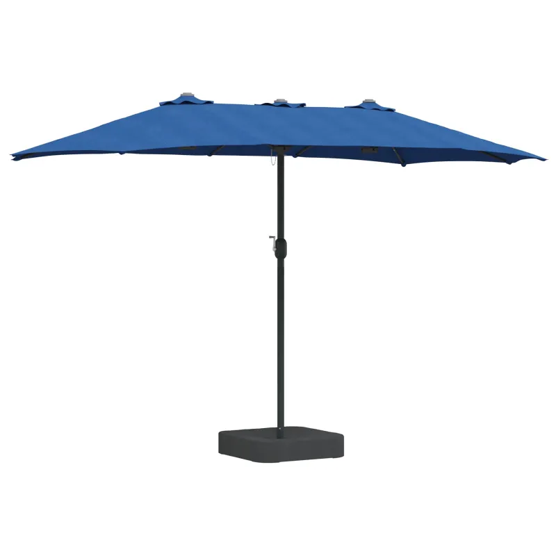 Sodo skėtis Azurblau 385 x 209 x 244 cm Poliesteris