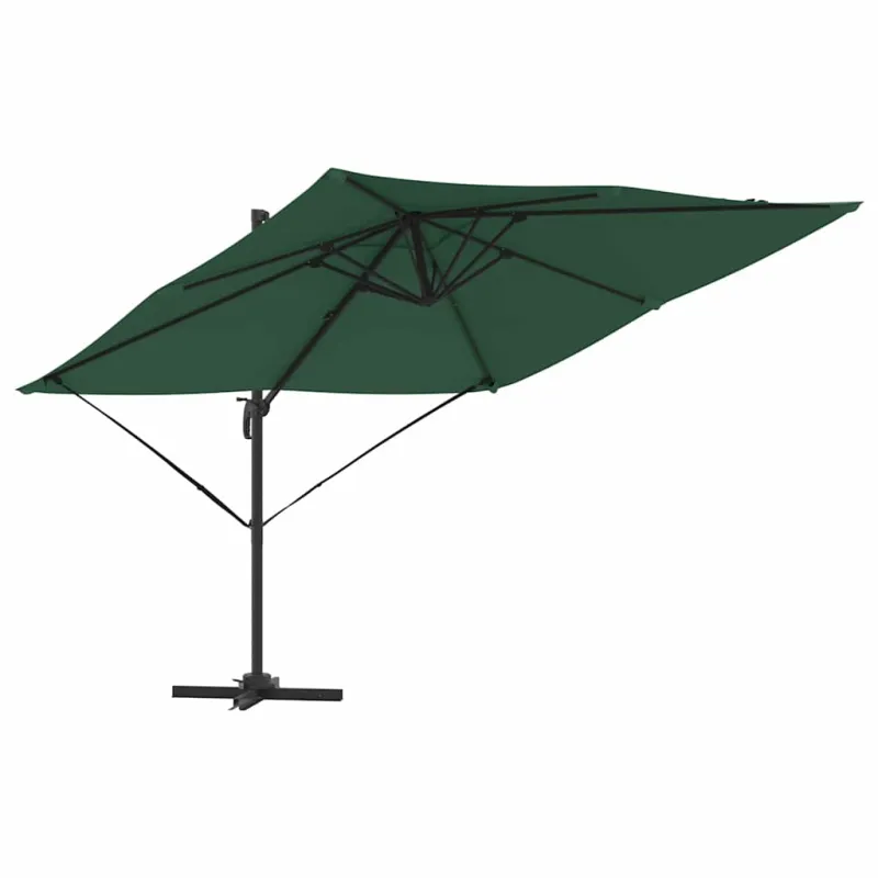 Roma Parasol Žalia 286 x 284 x 265 cm Aliuminis ir poliesteris