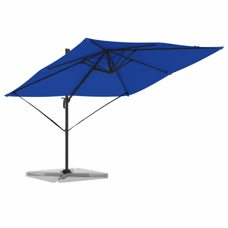 Roma Parasol Mėlyna 286 x 284 x 265 cm Aliuminis ir poliesteris