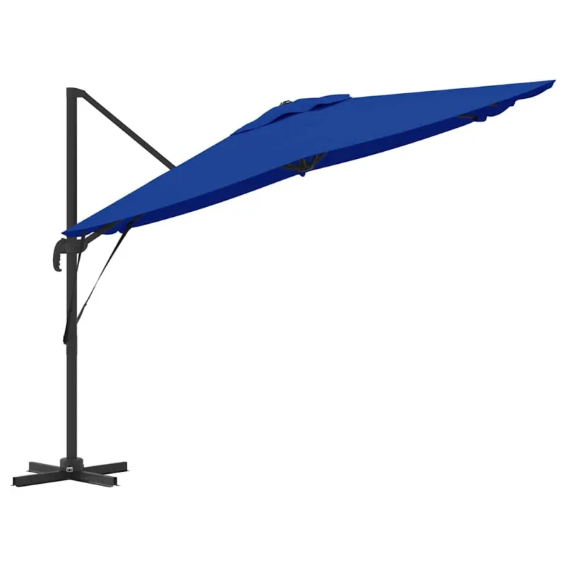 Roma Parasol Mėlyna 286 x 284 x 265 cm Aliuminis ir poliesteris