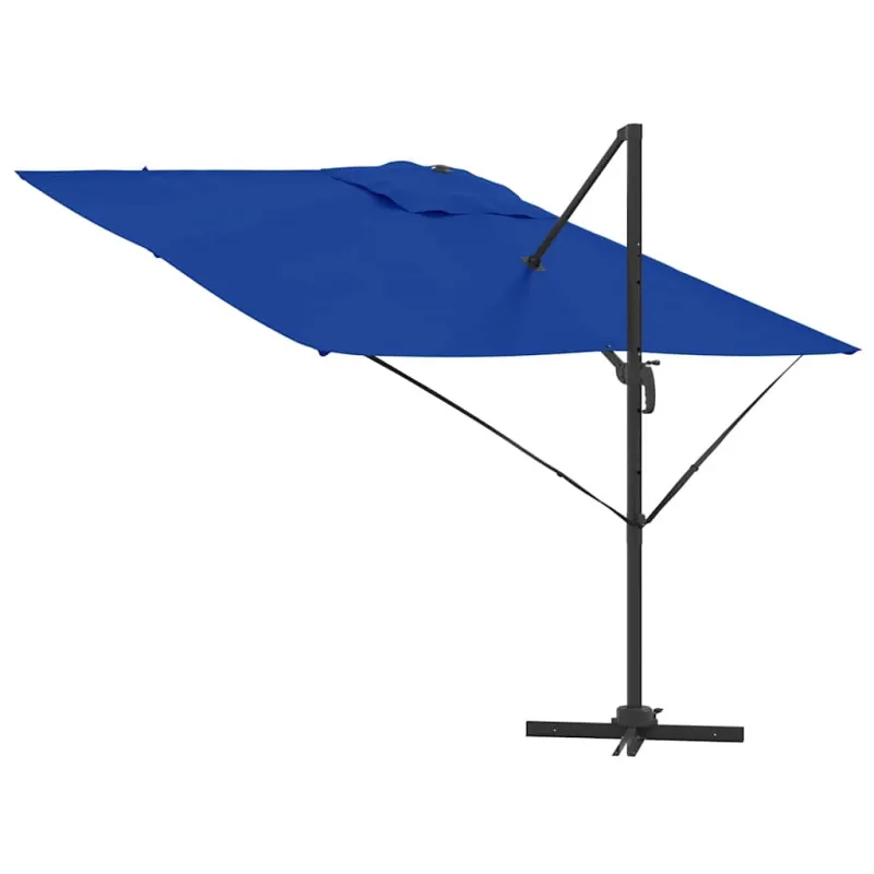 Roma Parasol Mėlyna 286 x 284 x 265 cm Aliuminis ir poliesteris