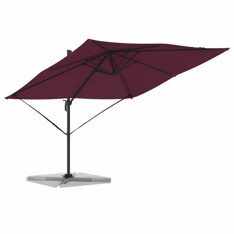 Roma Parasol Raudona 286 x 284 x 265 cm