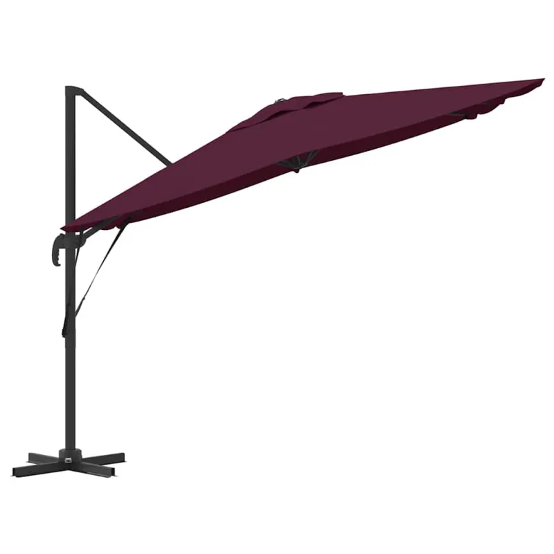Roma Parasol Raudona 286 x 284 x 265 cm