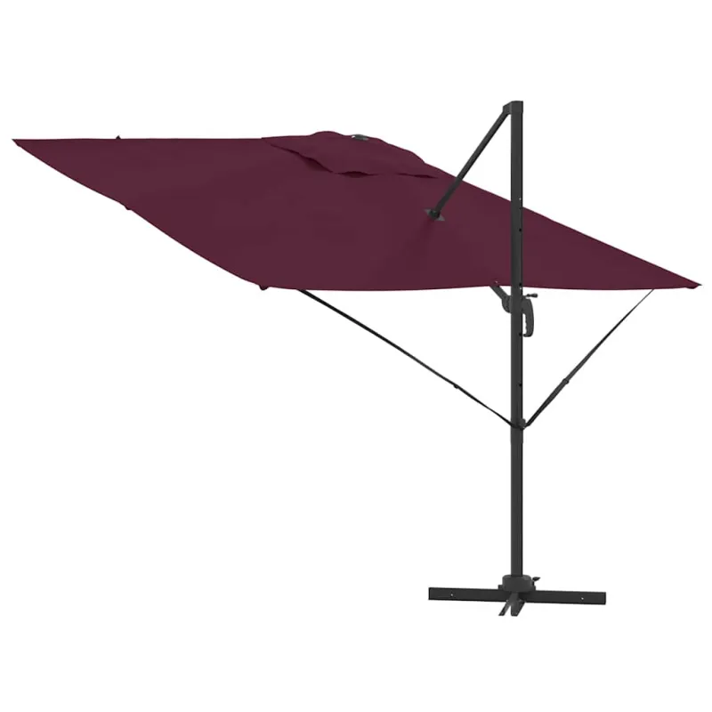 Roma Parasol Raudona 286 x 284 x 265 cm