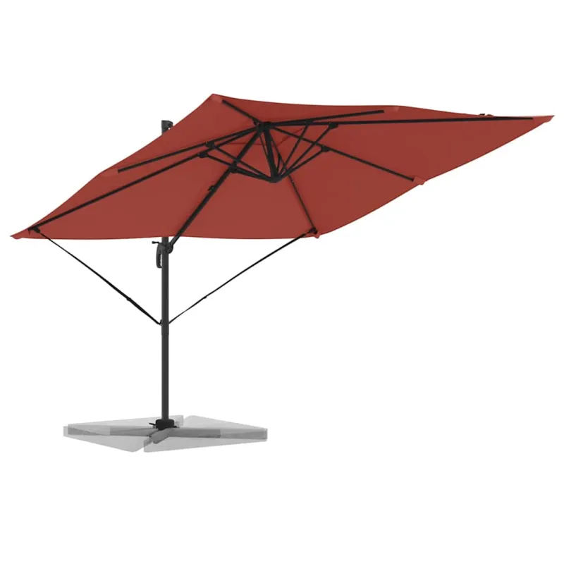 Roma Parasol Raudona 286 x 284 x 265 cm