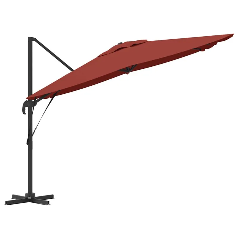 Roma Parasol Raudona 286 x 284 x 265 cm