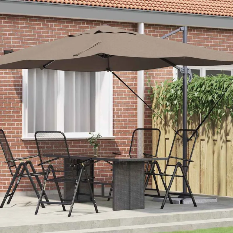 Skėtis nuo saulės Taupe 351 x 250 x 260 cm
