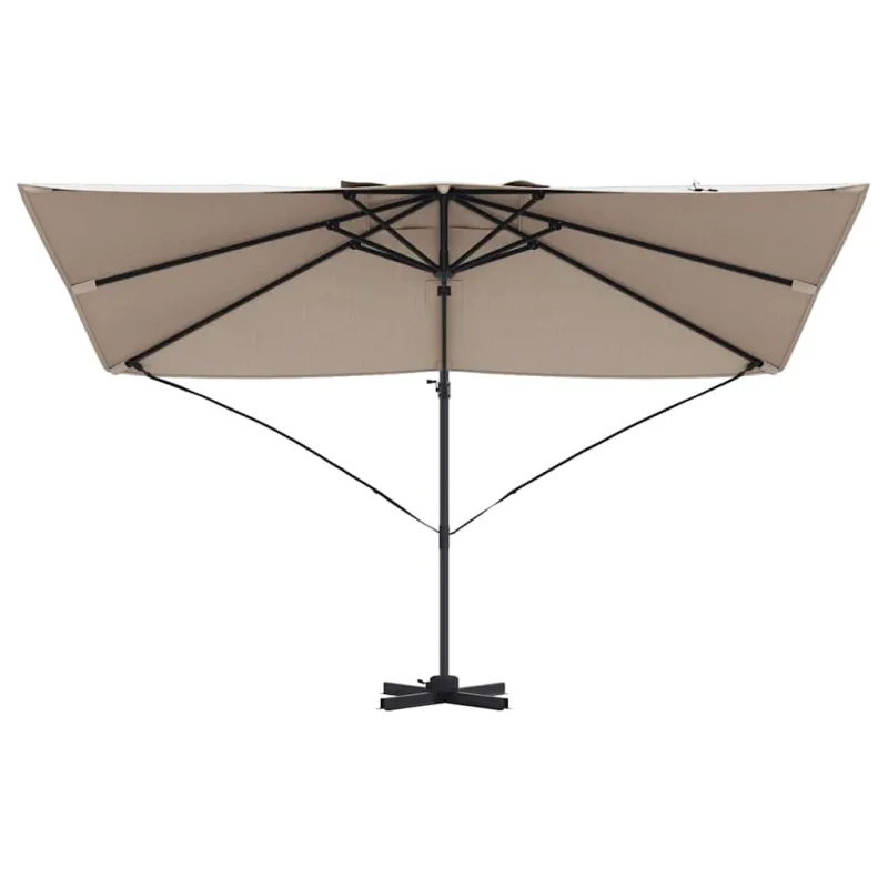Skėtis nuo saulės Taupe 351 x 250 x 260 cm