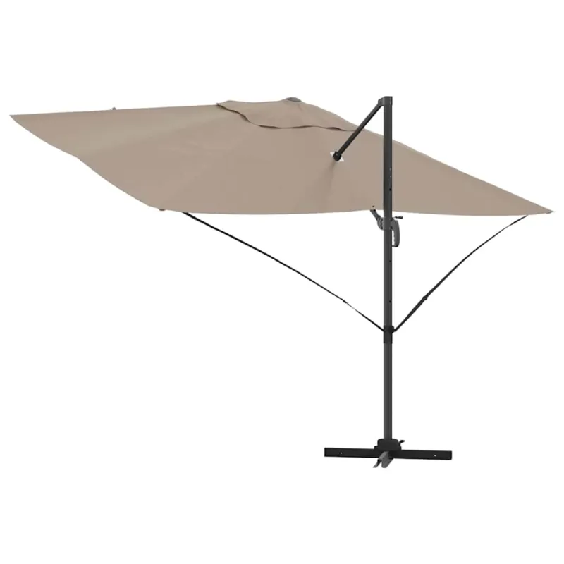 Skėtis nuo saulės Taupe 351 x 250 x 260 cm