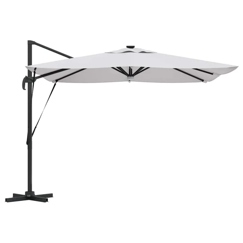 Roma Parasol Smėlio 286 x 284 x 270 cm Aliuminis ir poliesteris