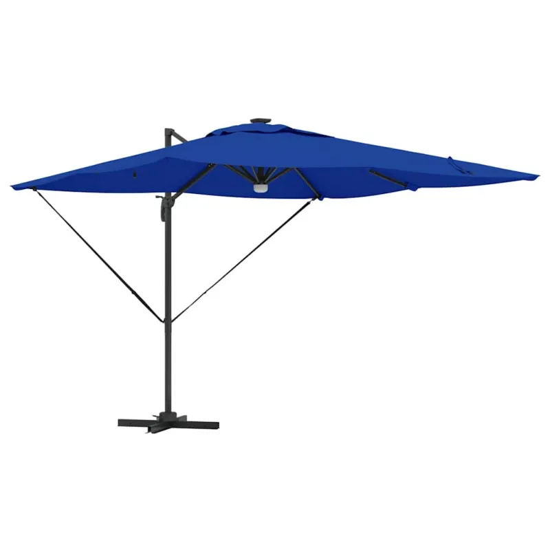 Roma Parasol Mėlyna 286 x 284 x 270 cm Aliuminis ir poliesteris