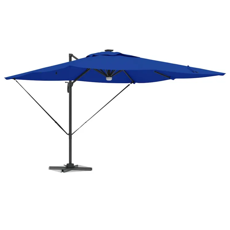Roma Parasol Mėlyna 286 x 284 x 270 cm Aliuminis ir poliesteris