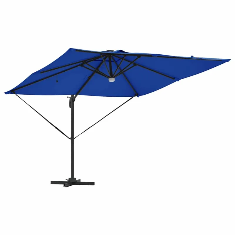Roma Parasol Mėlyna 286 x 284 x 270 cm Aliuminis ir poliesteris