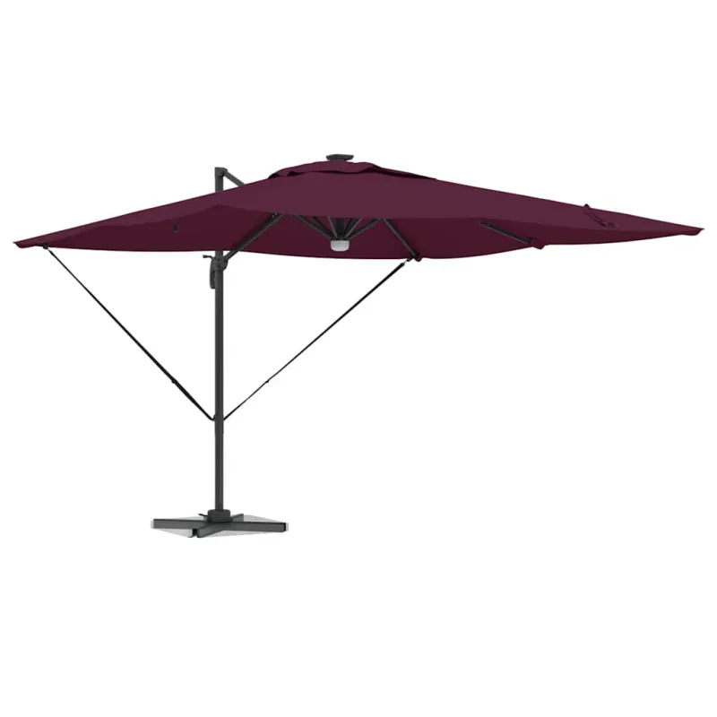 Roma Parasol Raudona 286 x 284 x 270 cm