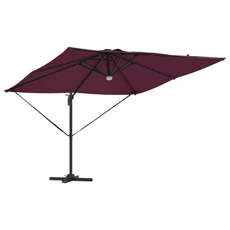 Roma Parasol Raudona 286 x 284 x 270 cm