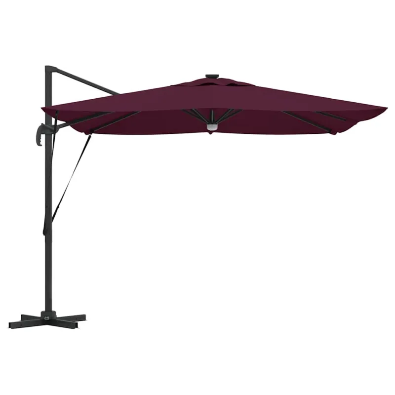 Roma Parasol Raudona 286 x 284 x 270 cm