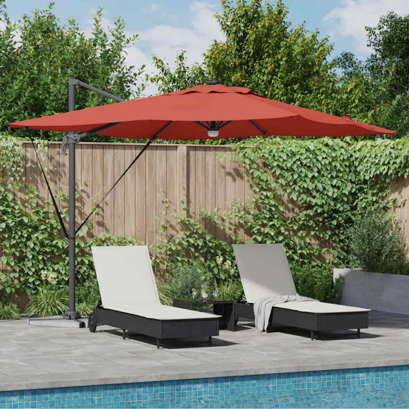 Roma Parasol Raudona 286 x 284 x 270 cm