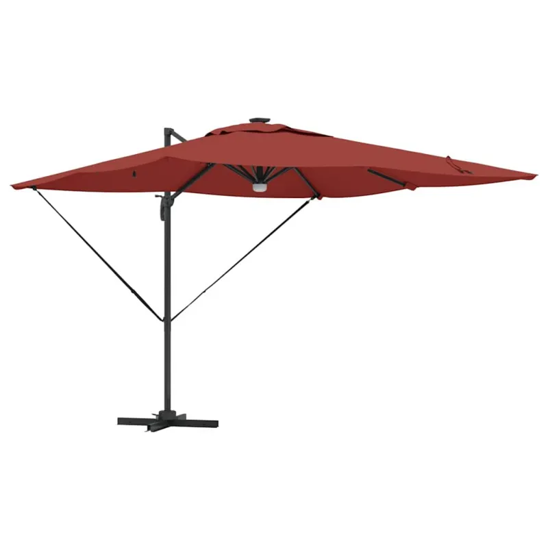 Roma Parasol Raudona 286 x 284 x 270 cm