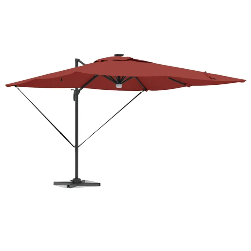 Roma Parasol Raudona 286 x 284 x 270 cm