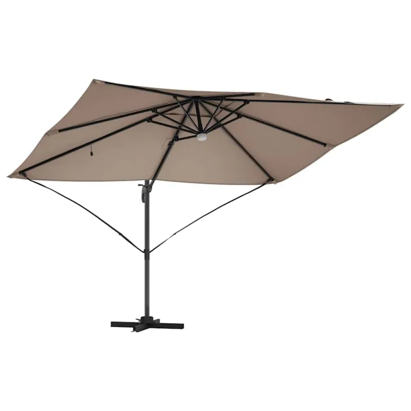 Skėtis nuo saulės Taupe 351 x 250 x 253 cm