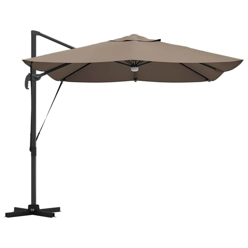 Skėtis nuo saulės Taupe 351 x 250 x 253 cm