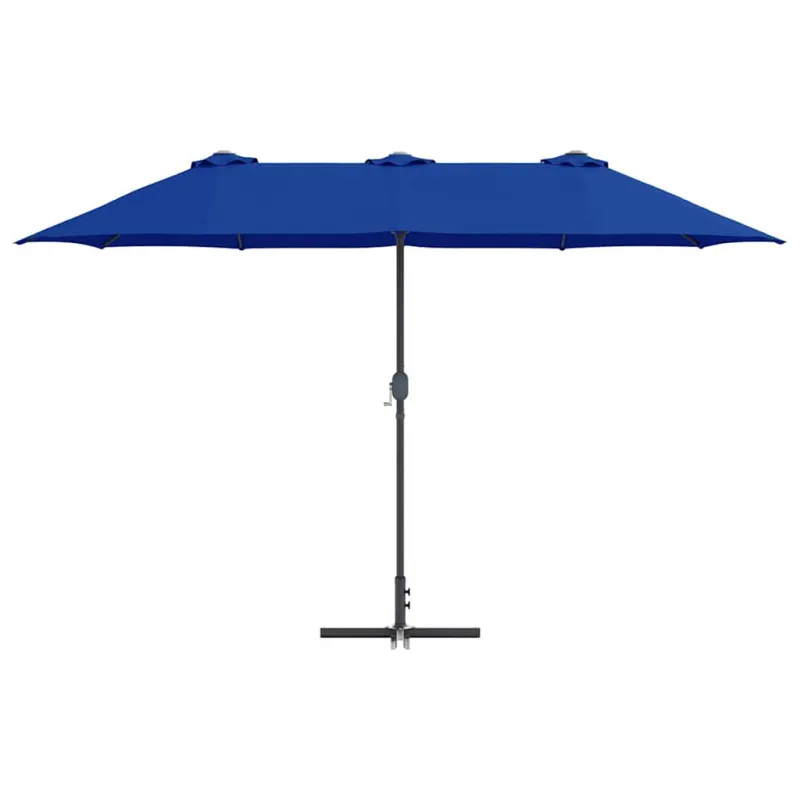 Sodo skėtis Azurblau 370 x 197 x 239 cm