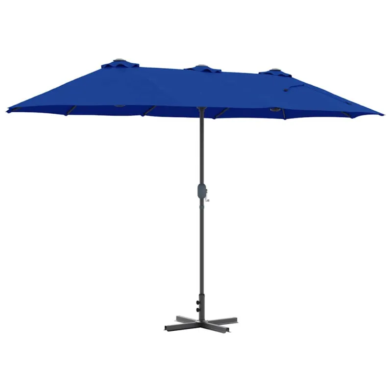 Sodo skėtis Azurblau 370 x 197 x 239 cm