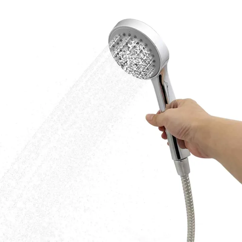 Lauko saulės dušas Juoda 217 cm PVC ir aliuminis
