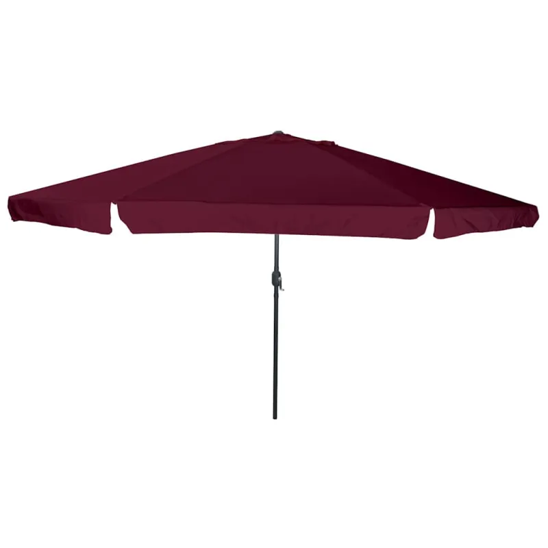 Sodo skėtis Bordo raudona 394 x 394 x 248 cm