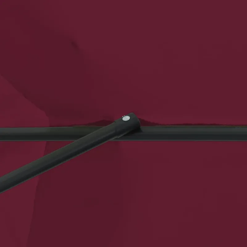 Sodo skėtis Bordo raudona 394 x 394 x 248 cm