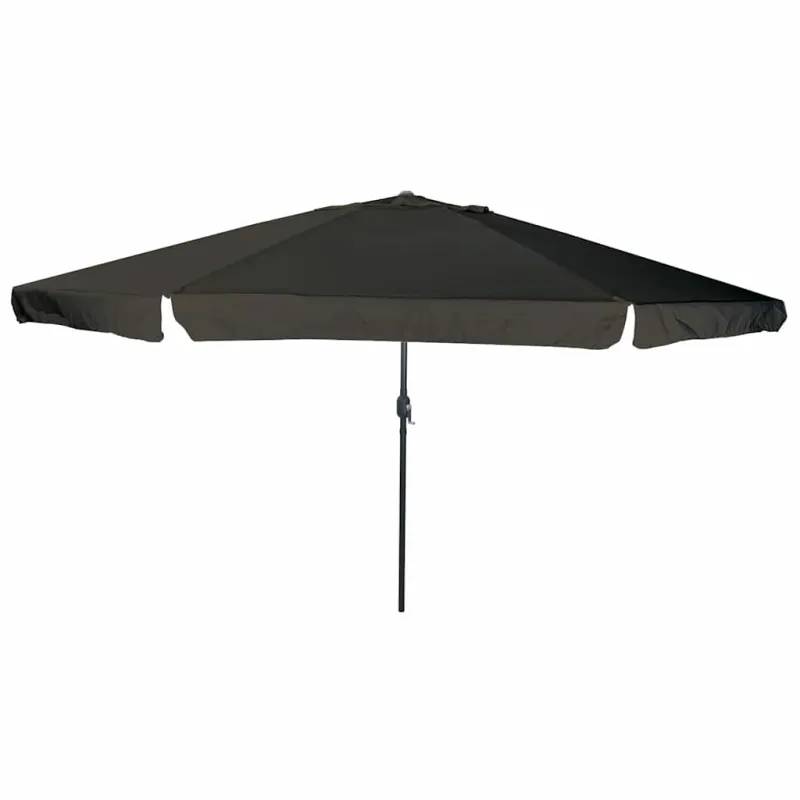 Sodo skėtis Juoda 394 x 394 x 248 cm Poliesteris ir plienas